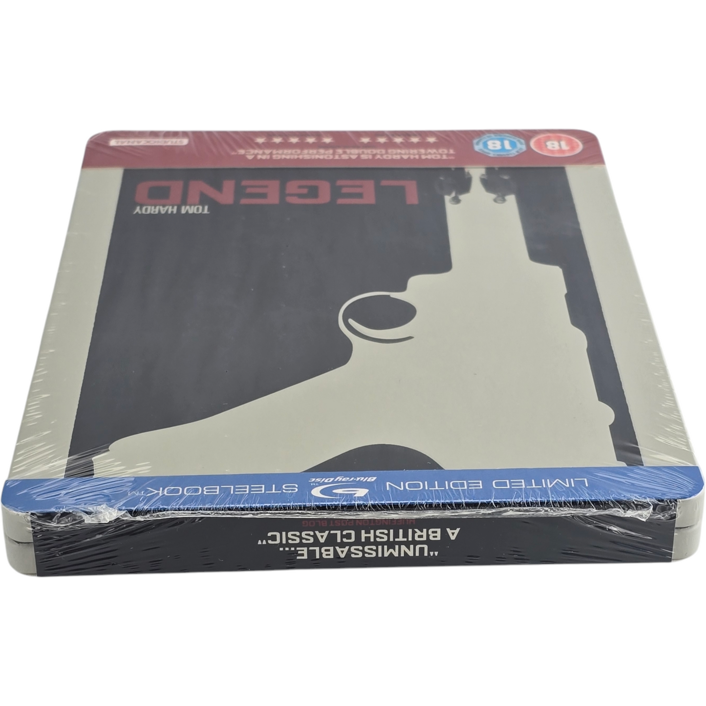 Legend Blu-ray Steelbook titre Débossé Zavvi Exclusive limité Tom Hardy B[-18]
