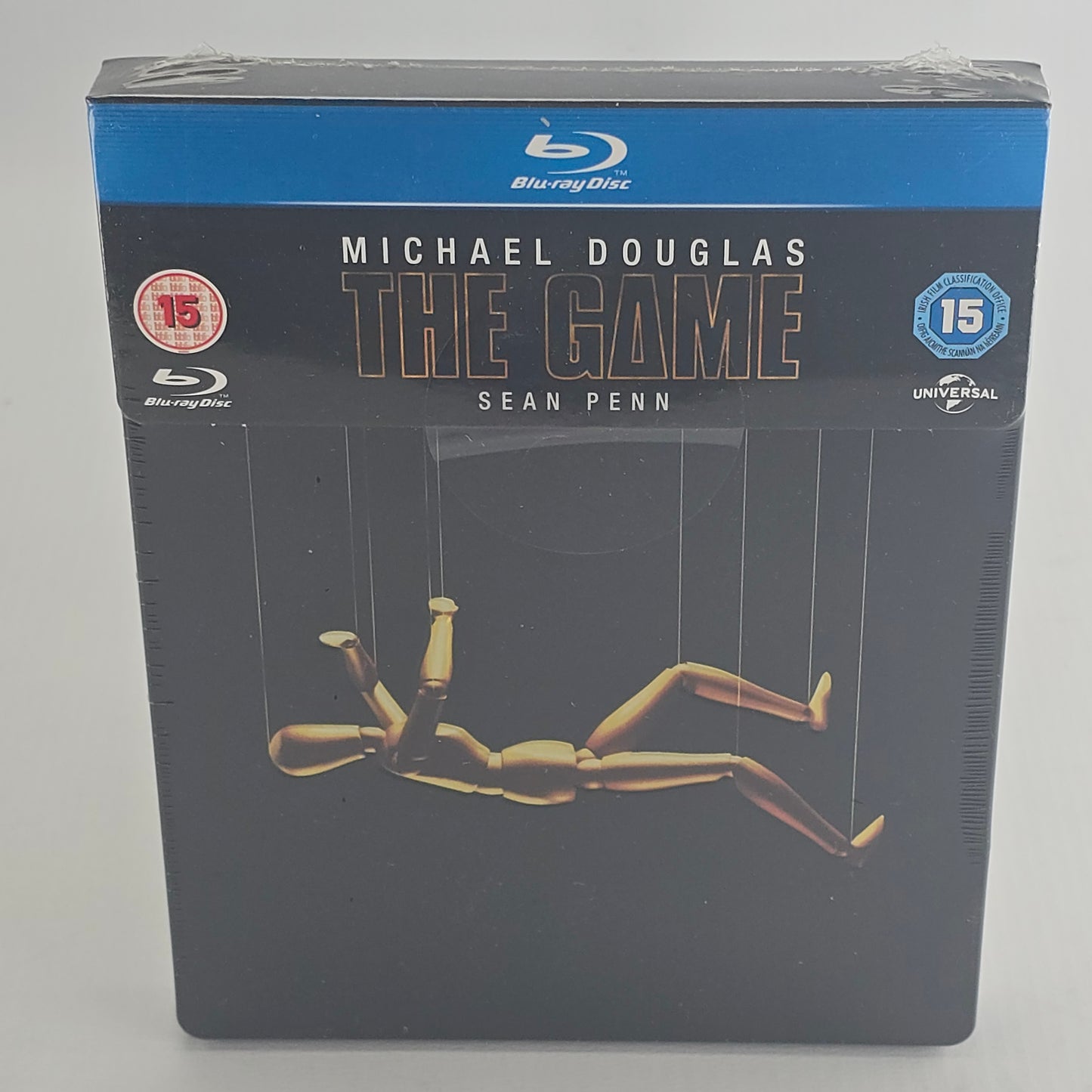 The Game SteelBook Débossé Blu-ray Zavvi  Michael Douglas, Sean Penn Zone Libre