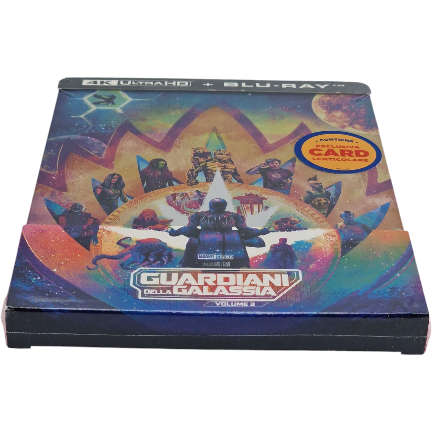 Guardians of the Galaxy Vol.3 SteelBook 4K Ultra HD+Blu-ray Carte lenticulaire B