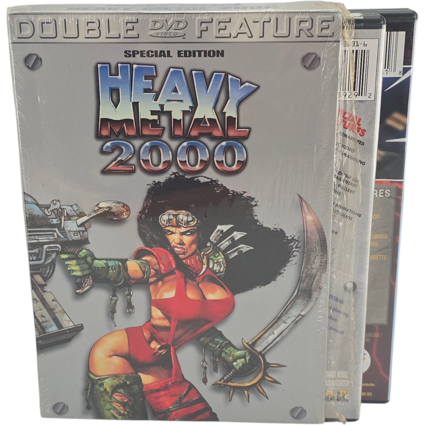 Heavy Metal & Heavy Metal 2000 DVD Box Set Double Feature DigiPack Region 1
