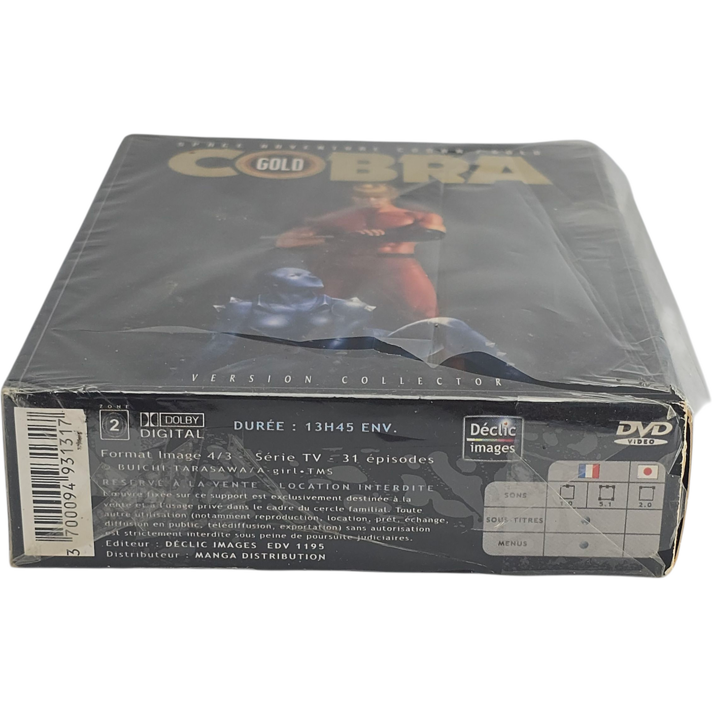 Space Adventure COBRA Gold Version Collector (1982)31 épisodes Zone B