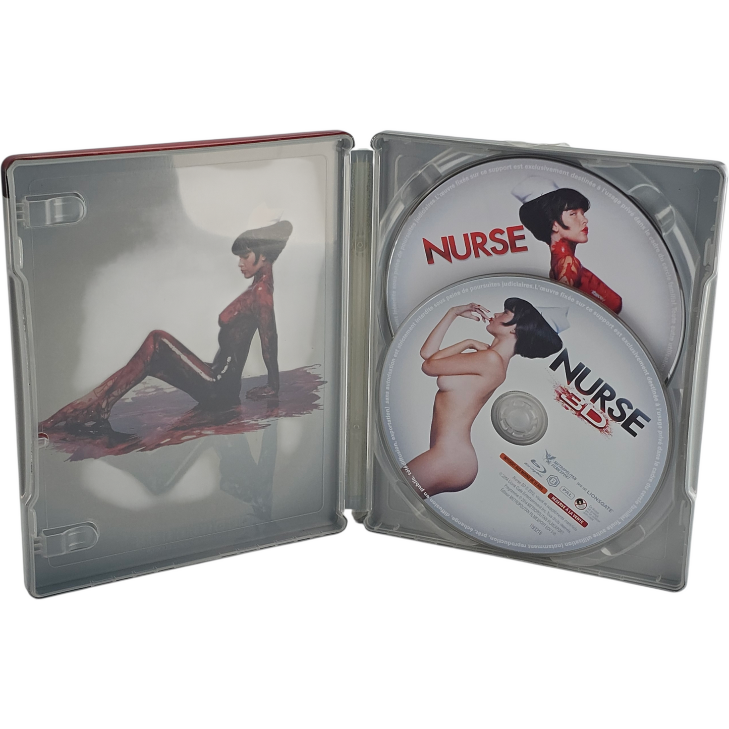 Nurse Steelbook Blu-ray 3D + Blu-ray + DVD Paz de la Huerta Zone B -18