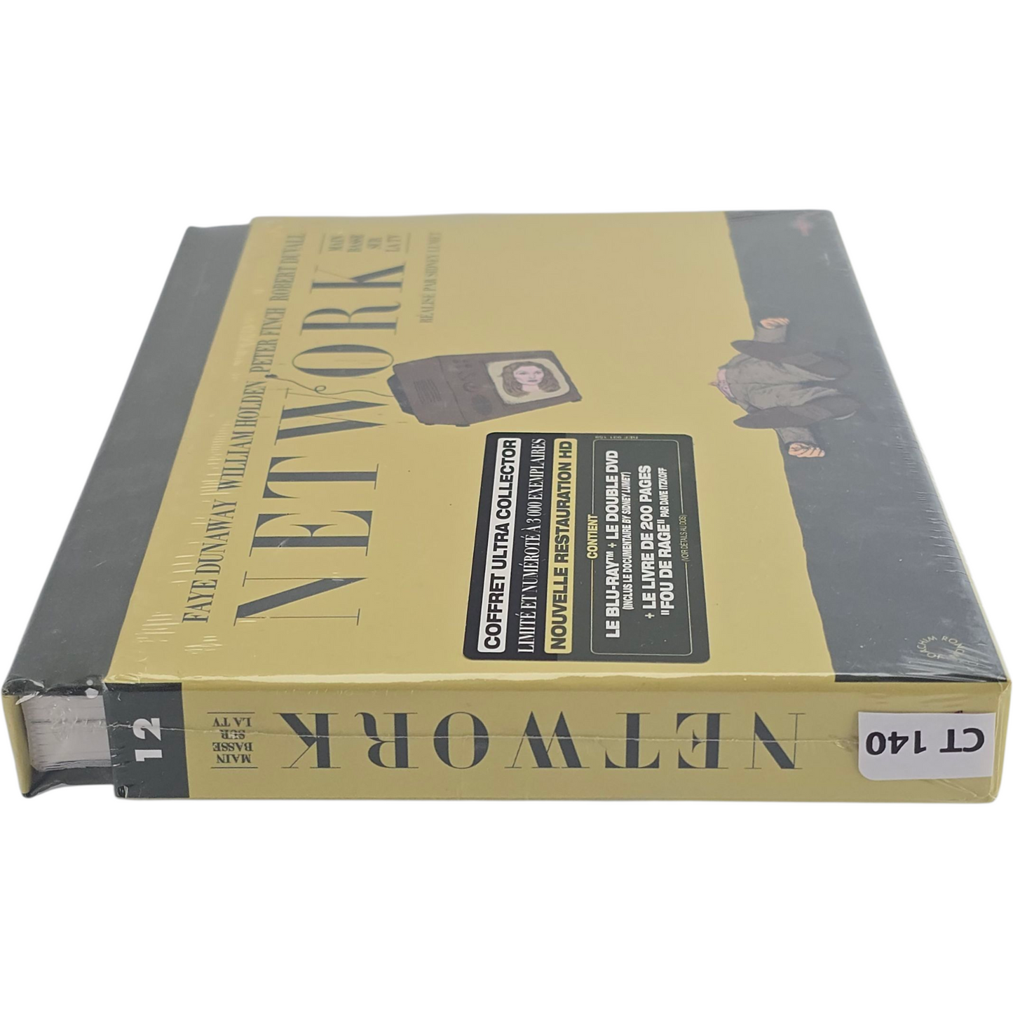Network, main basse sur la TV Coffret Ultra Collector  Blu-ray + DVD + Livre Zone B
