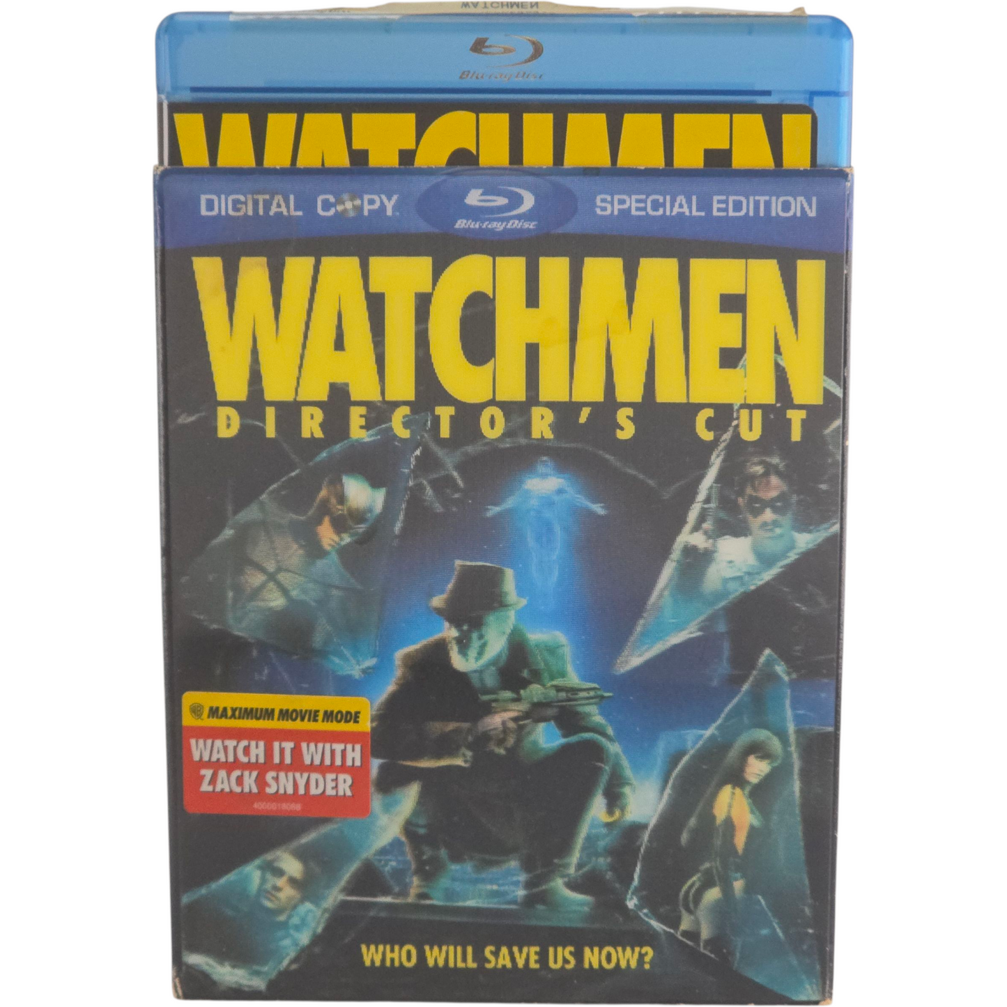 Watchmen Blu-ray + sleeve cover lenticular Director's Cut Zone 1 US Import