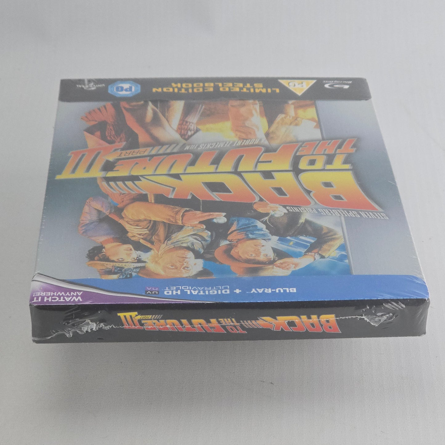 Back to the Future Part III SteelBook Blu-ray + DVD édt Ltd 3000 Ex Zone Libre