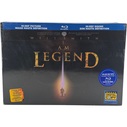 I Am Legend Blu-ray Coffret Ultimate Collector's Édition Sketch Book Zone A