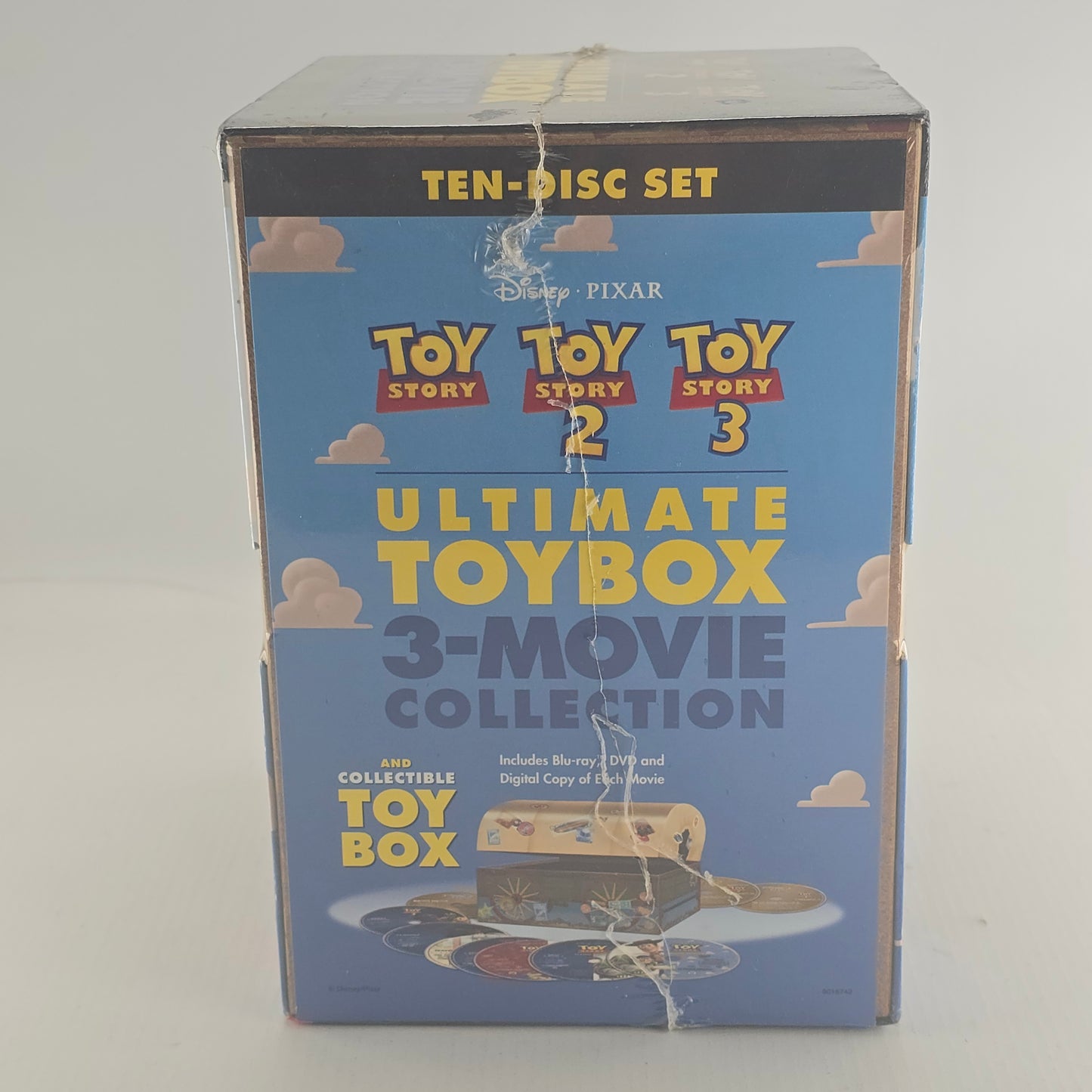 Toy Story Trilogy t Blu-ray + DVD + Ultimate Toy Box Collection  Zone A Disney