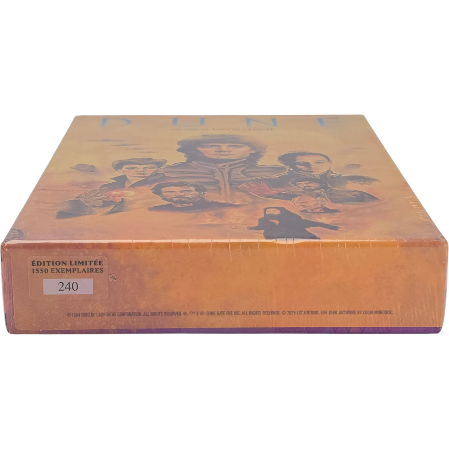 Dune Steelbook Édt Ltd Collector numérotée 4K UHD + Blu-ray David Lynch  B