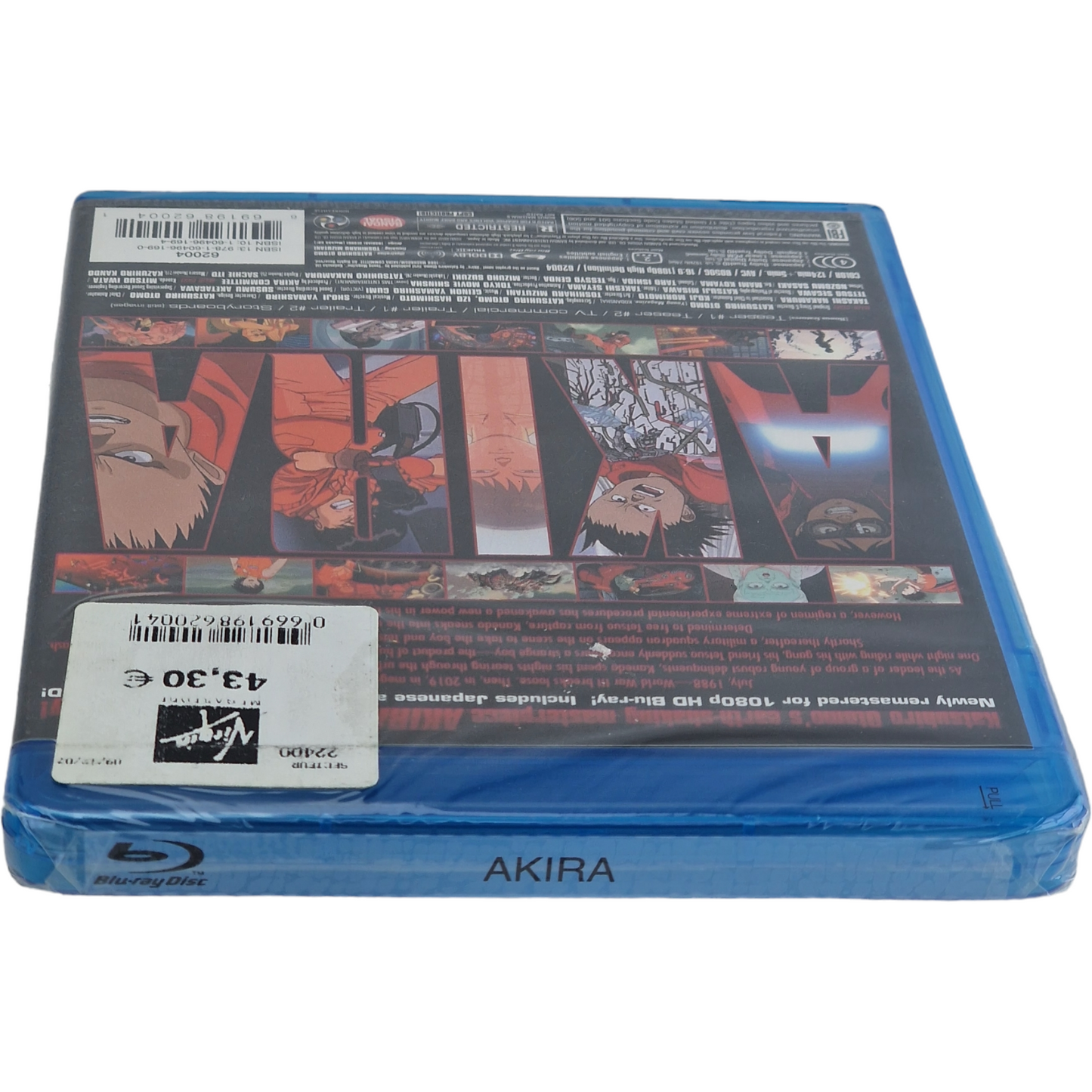Akira Blu-ray 1988  Bandai Visual 2009 Katsuhiro Otomo  Zone Libre