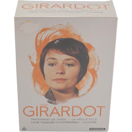 Annie Girardot  Coffret DVD Traitement Choc+Vieille Fille +Cause Toujours+Zizanie Zone B