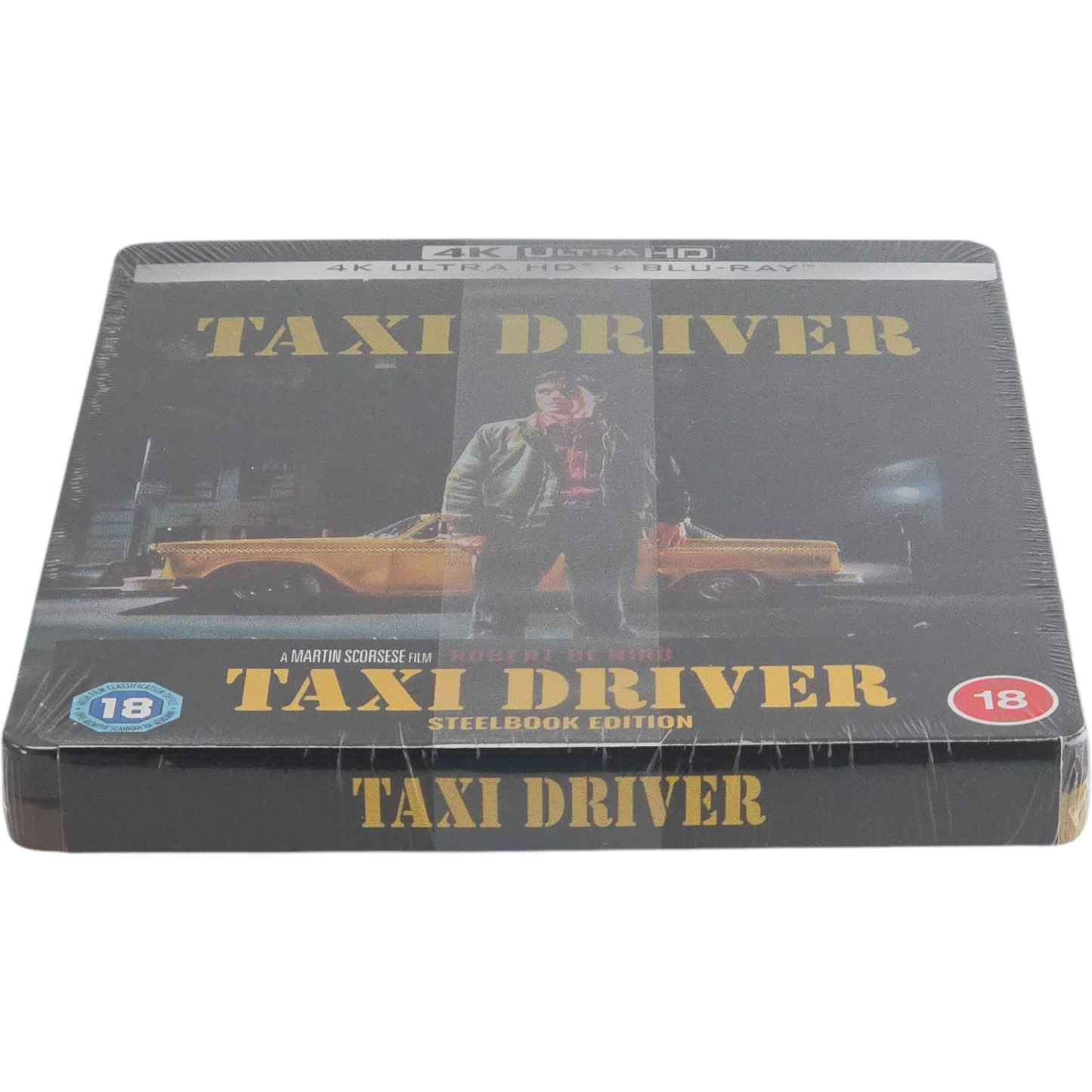 Taxi Driver 4K Ultra HD + Blu-ray SteelBook Robert De Niro Zone Libre  [-18]