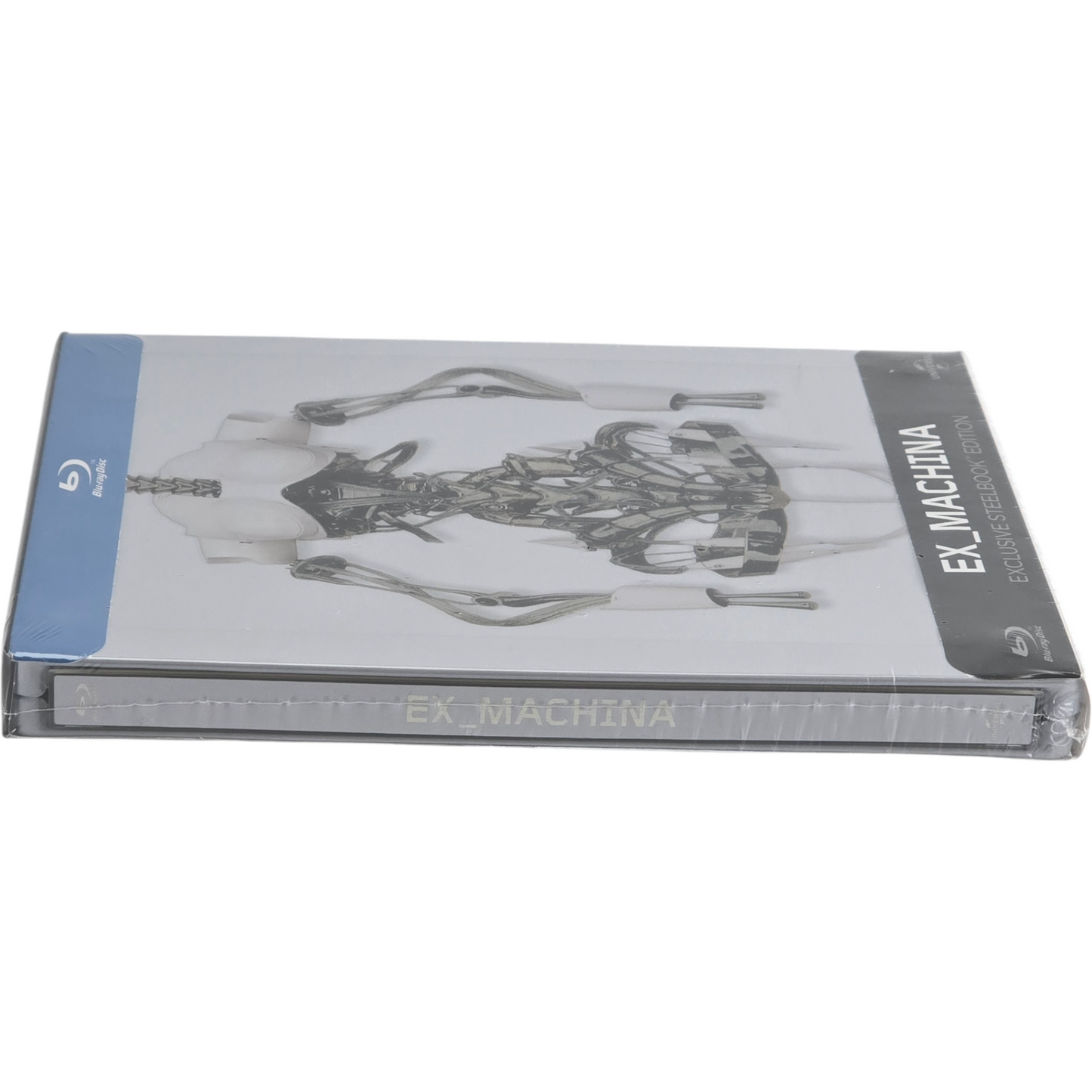 Ex Machina Blu-ray SteelBook Débossé Italie 2015 Alex Garland Domhnall Gleeson B