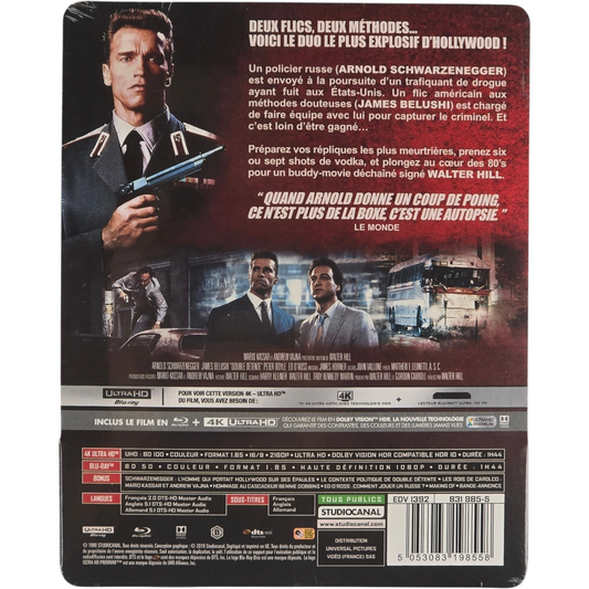 Red Heat - Double détente - SteelBook 4K Ultra HD + Blu-ray - Visuel 3