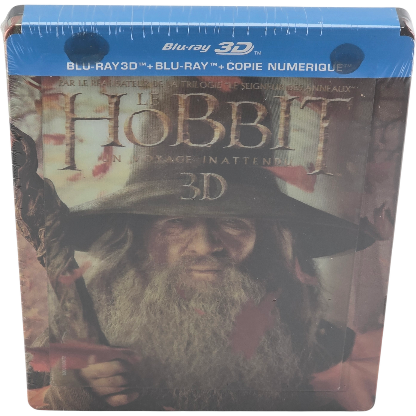 The Hobbit : An Unexpected Journey Gandalf SteelBook Blu-ray + DVD  Lenticular B