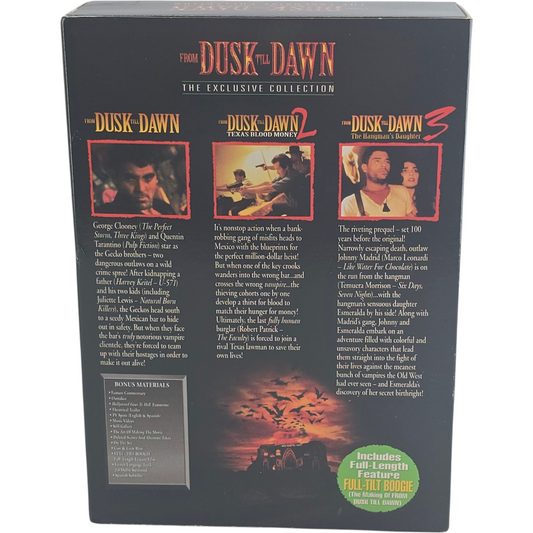 From Dusk Till Dawn Exclusive Collection Coffret 4 DVD – Zone 1