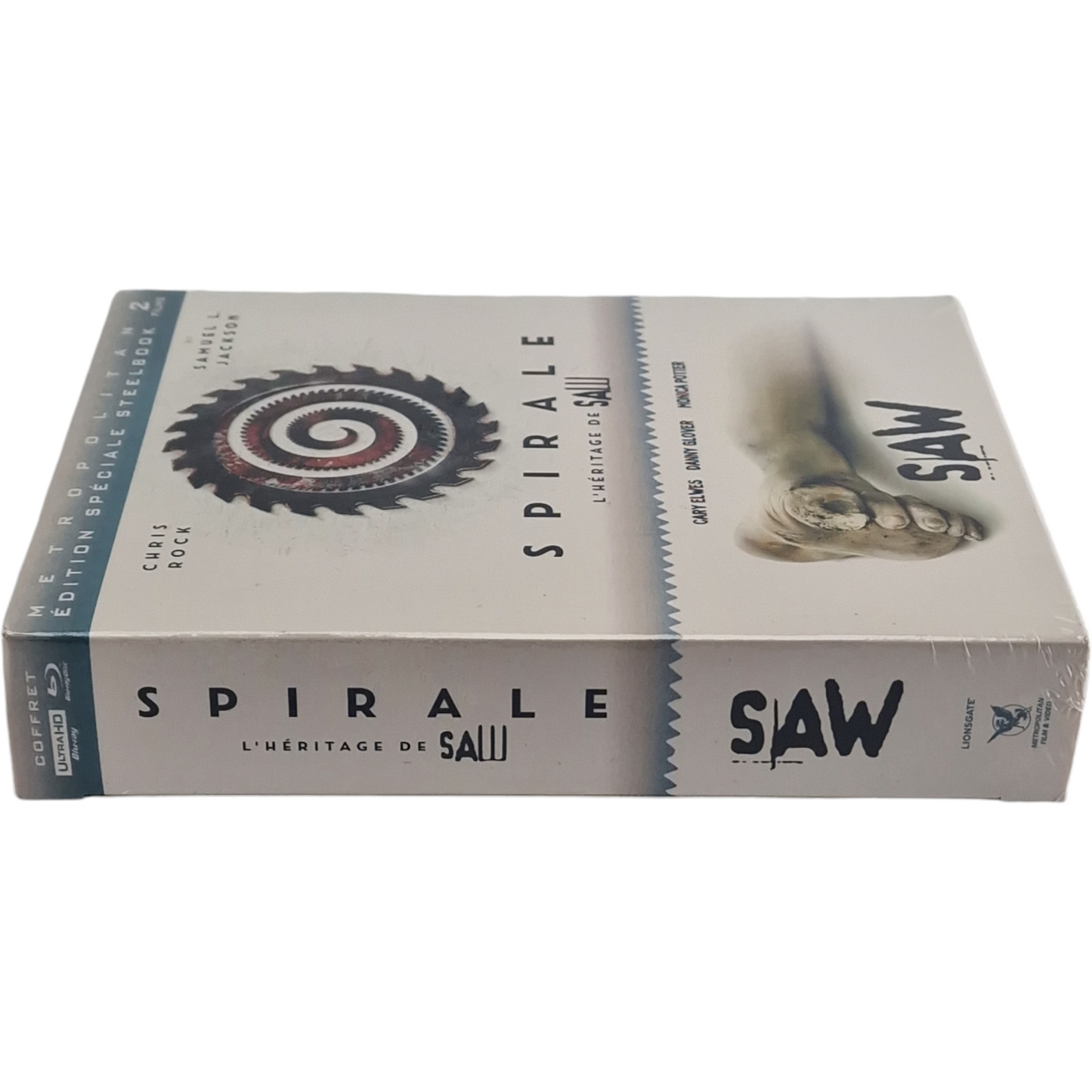 Spirale : l'héritage de Saw + Saw -4K Ultra HD +Blu-ray SteelBook Édition B[-18] Zone