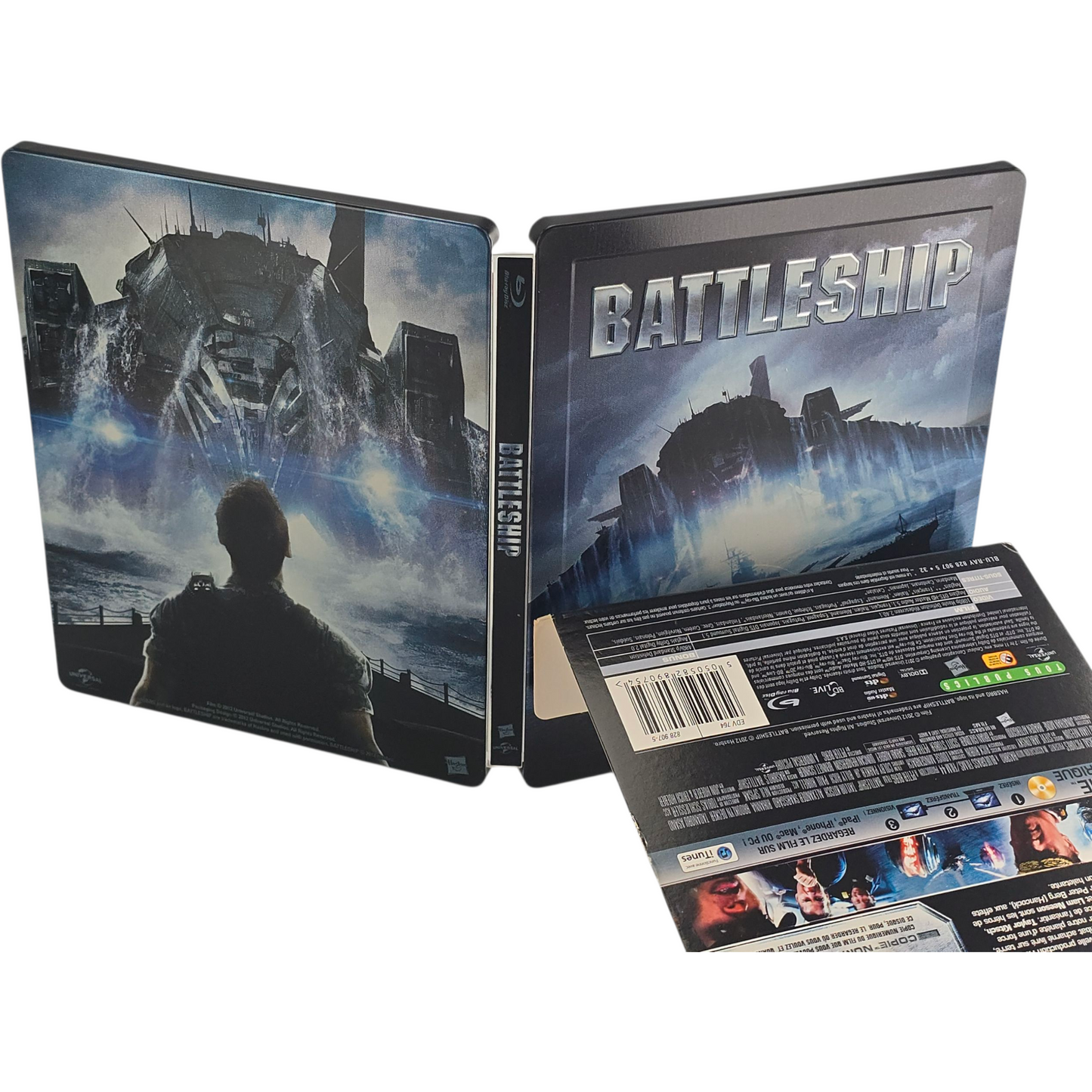 Battleship  Blu-ray + DVD Steelbook Débossé Édt Ltd  Taylor Kitsch,B