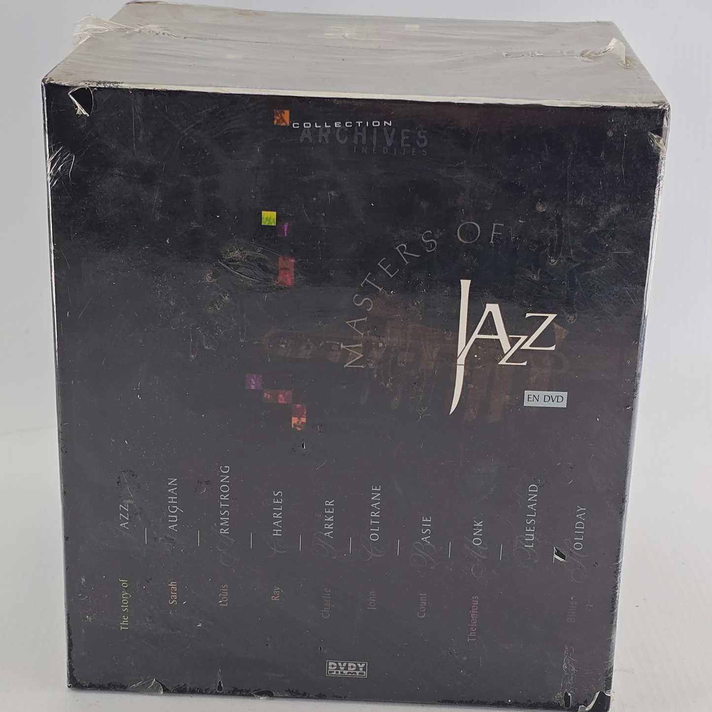 Masters of Jazz  Coffret  Archives Inédites - 10 Dvd + 10 Cd Best of  Zone 2