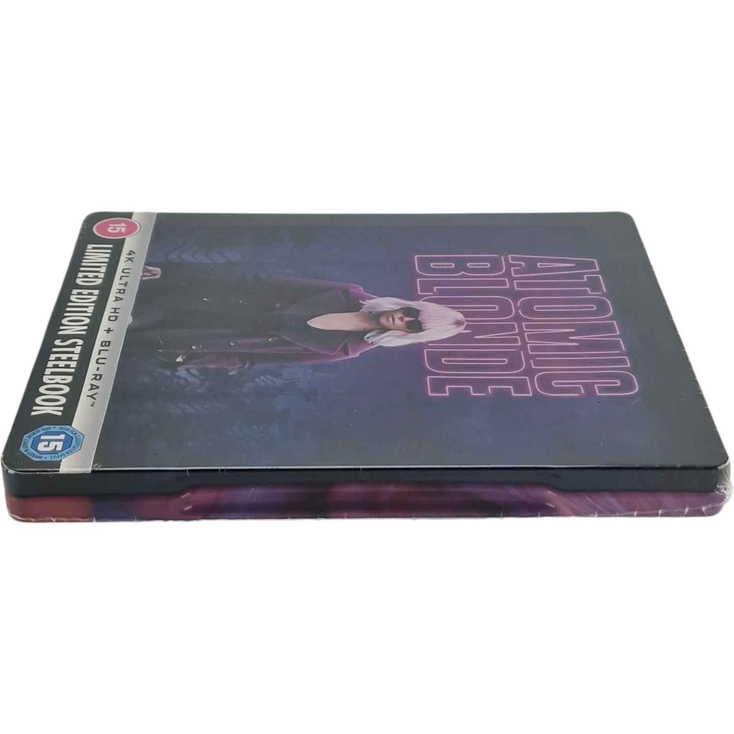 Atomic Blonde 4K Ultra HD + Blu-ray Steelbook Débossé Charlize Theron 2024  B