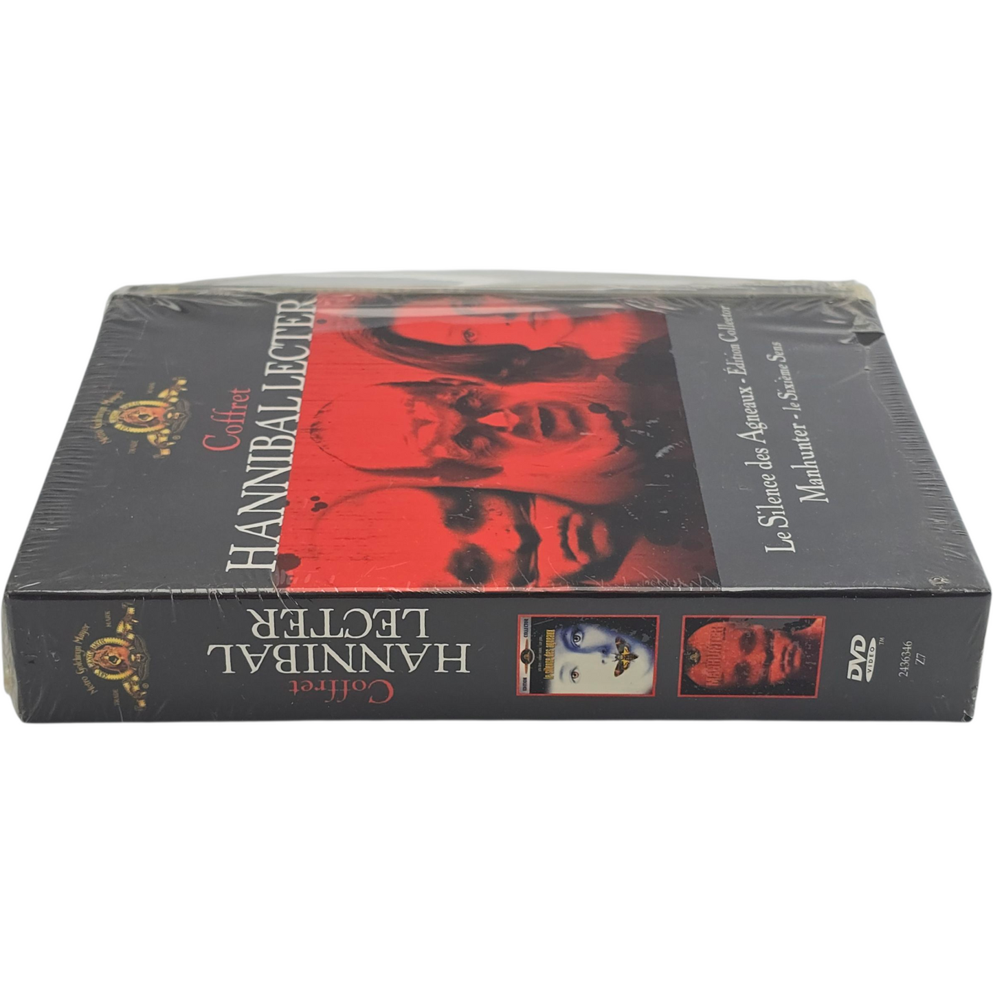 Coffret DVD Hannibal+ Manhunter+ sixième sens + Silence des agneaux Collector Zone 2