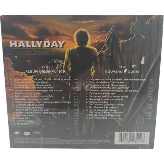 Johnny Hallyday - Hollywood Deluxe Edition - 2 CD - visuel 3