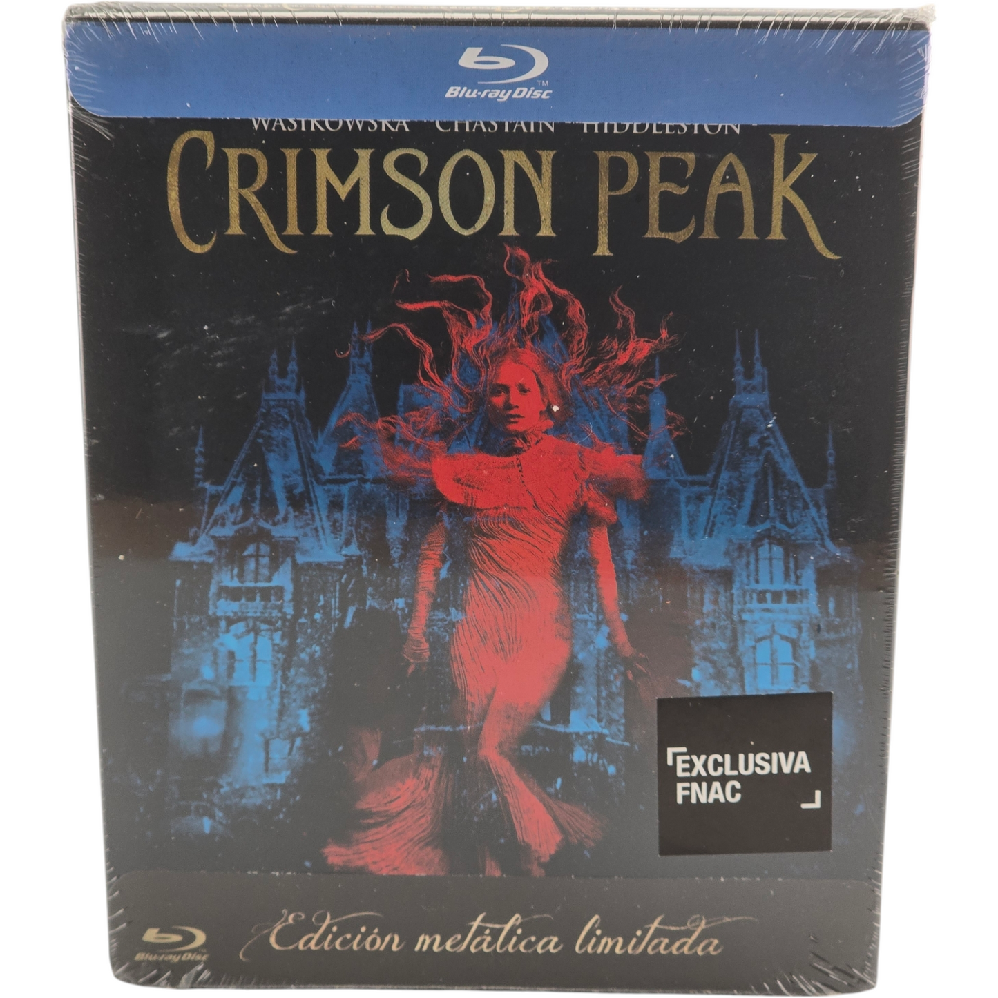 Crimson Peak SteelBook Blu-ray La Cumbre Escarlata Fnac Espagne Exclusive Zone B