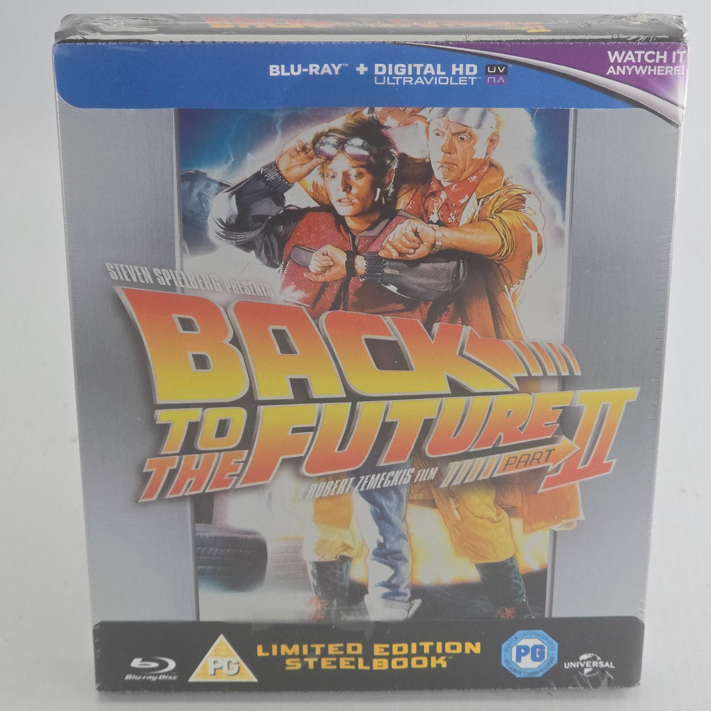 Back to the Future Part II SteelBook Blu-ray + DVD édt Ltd 3000 Ex Zone Libre