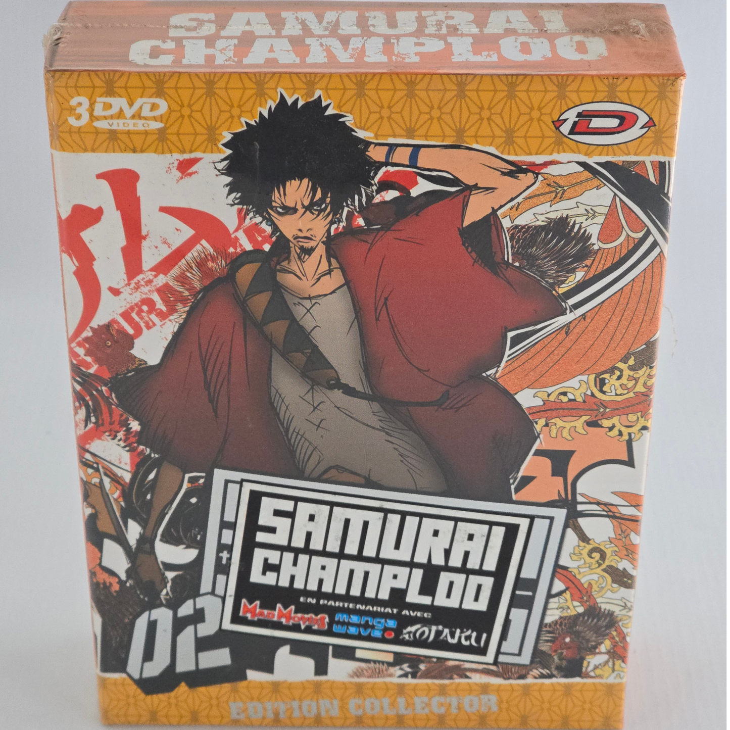 Samurai champloo coffret 2 - Coffret Collector 3 DVD 13 Épisodes Zone 2
