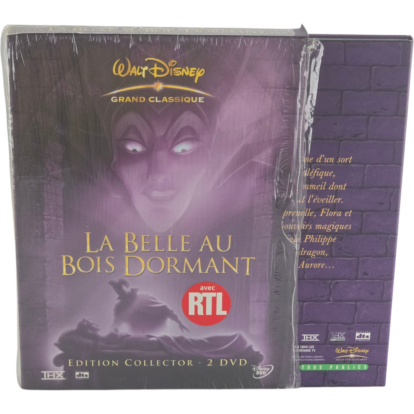 La Belle au Bois Dormant DVD 2 Disques Classic Disney Collection Zone 2