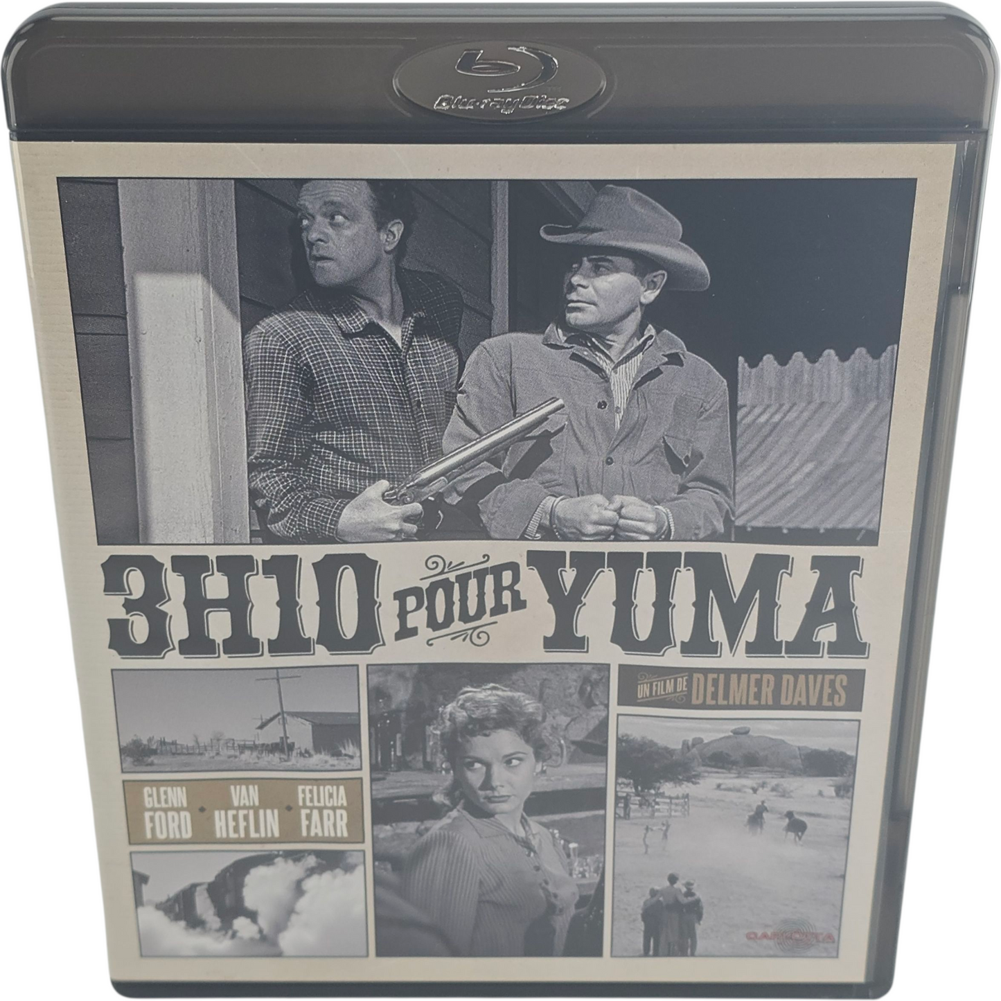 3h10 Pour Yuma Blu-ray  Delmer Daves Avec Richard Jaeckel  Zone B
