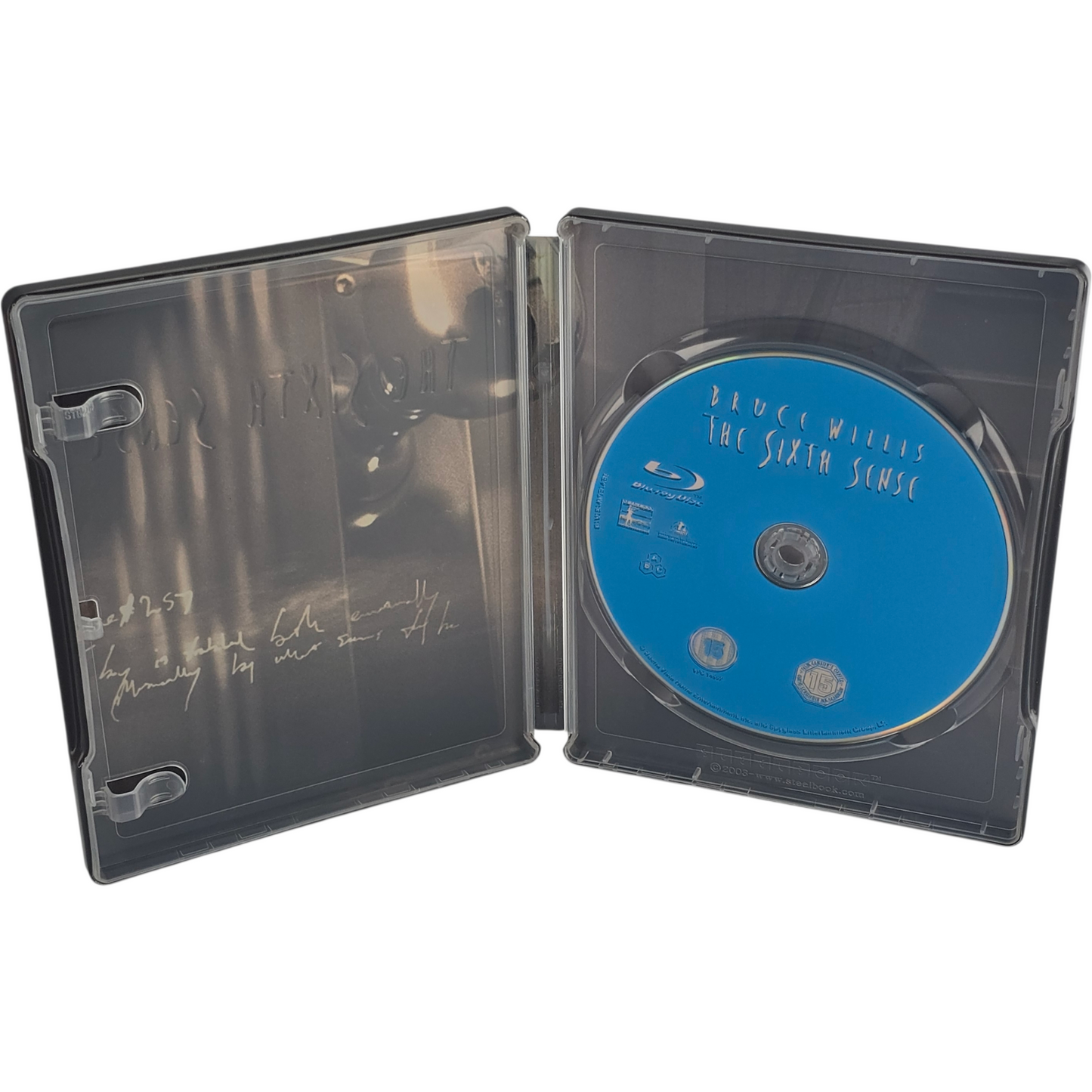 The Sixth Sense Blu-ray SteelBook Débossé Zavvi Limitée  Bruce Willis  B