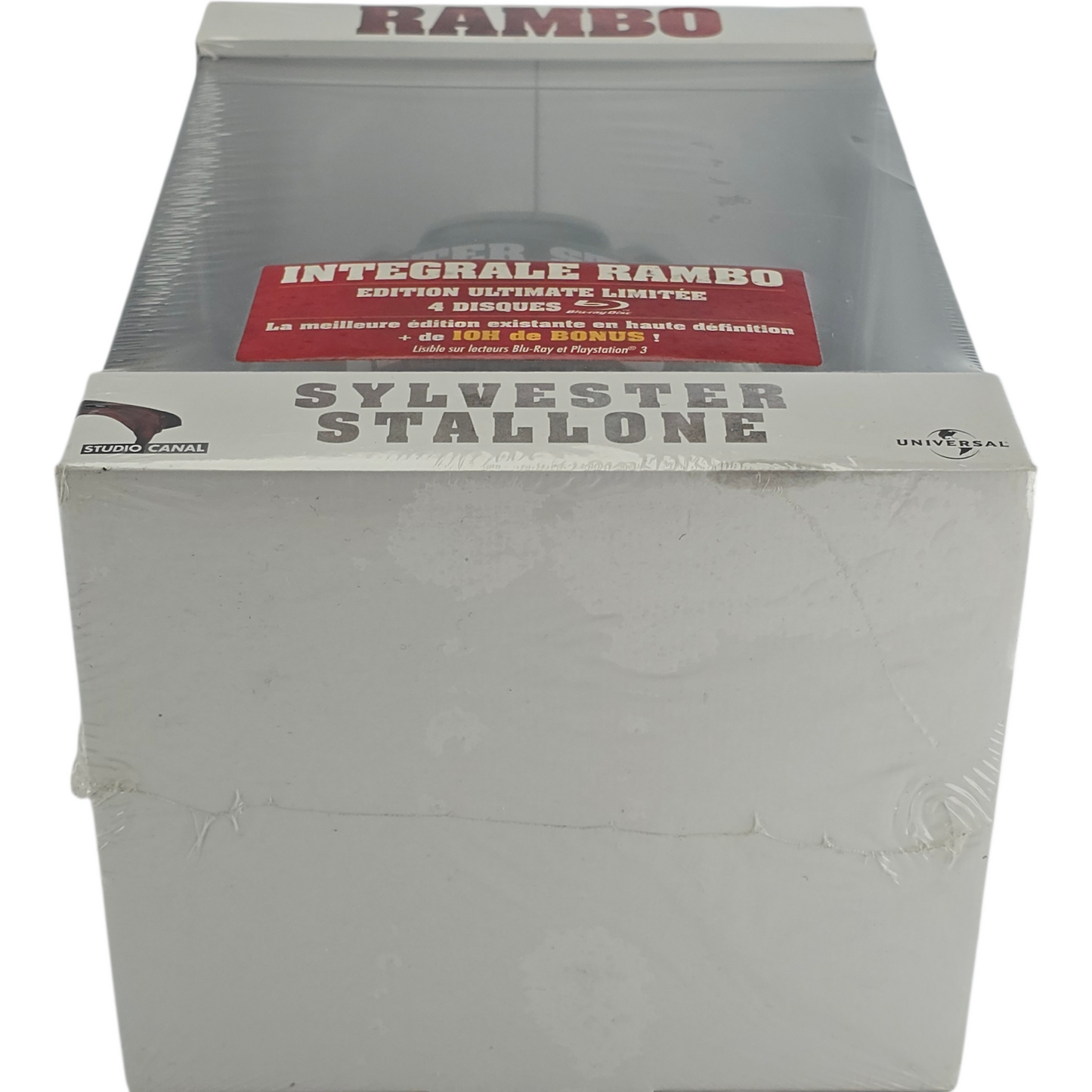 Rambo  Collection Blu-ray : 4 Films Collector Coffret Grenade Packaging Zone B