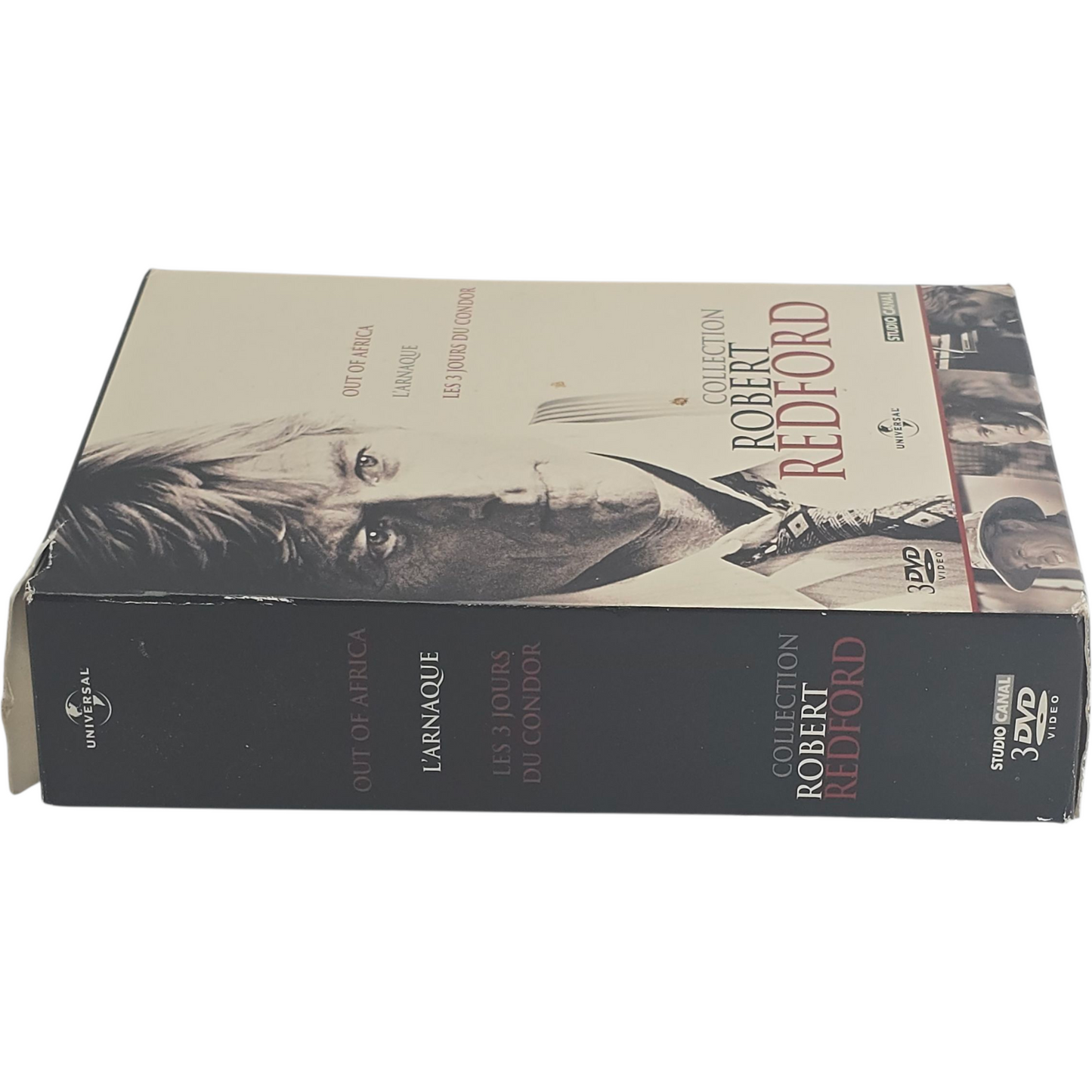 Robert Redford Collection DVD L'arnaque, 3 jours du condor, Out of Africa Region 2