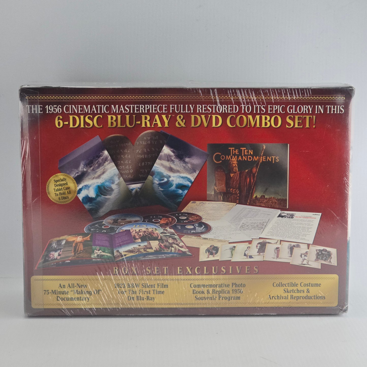 Les Dix commandements  3 Blu-ray + 3 DVD Édt Ltd Prestige Collector Zone 1