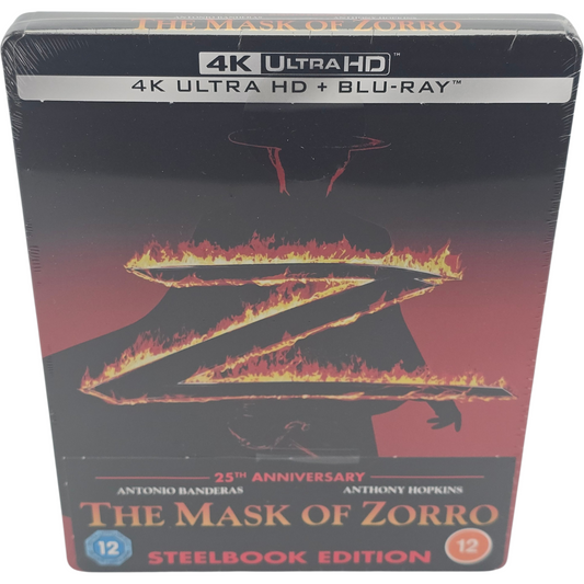 Le masque de Zorro 1998 SteelBook 4K Ultra HD + Blu-ray   Libre