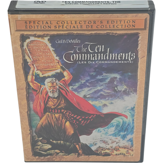 Les Dix Commandements DVD Collector's Edition Charlton Heston Zone 1