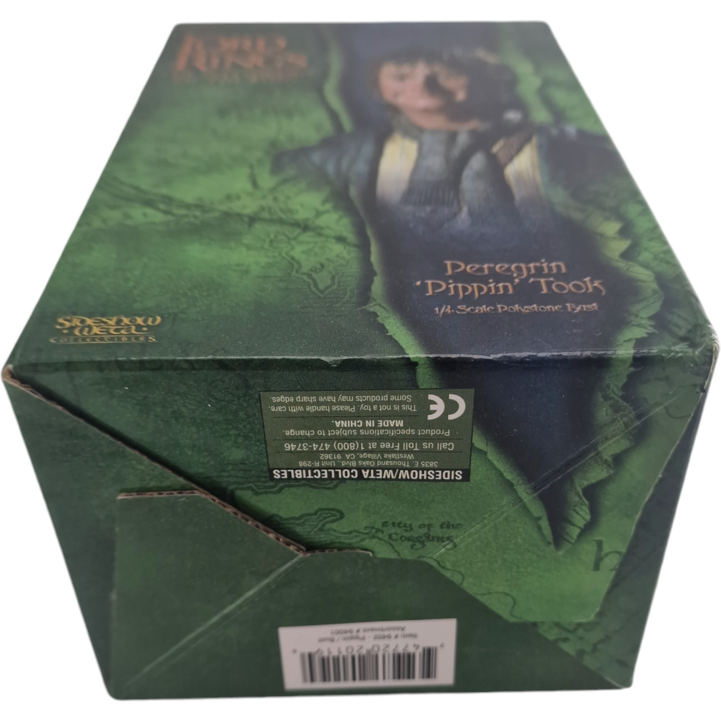 Seigneur des Anneaux Buste Resine Peregrin Pippin Took Sideshow Weta  Polystone 1/4