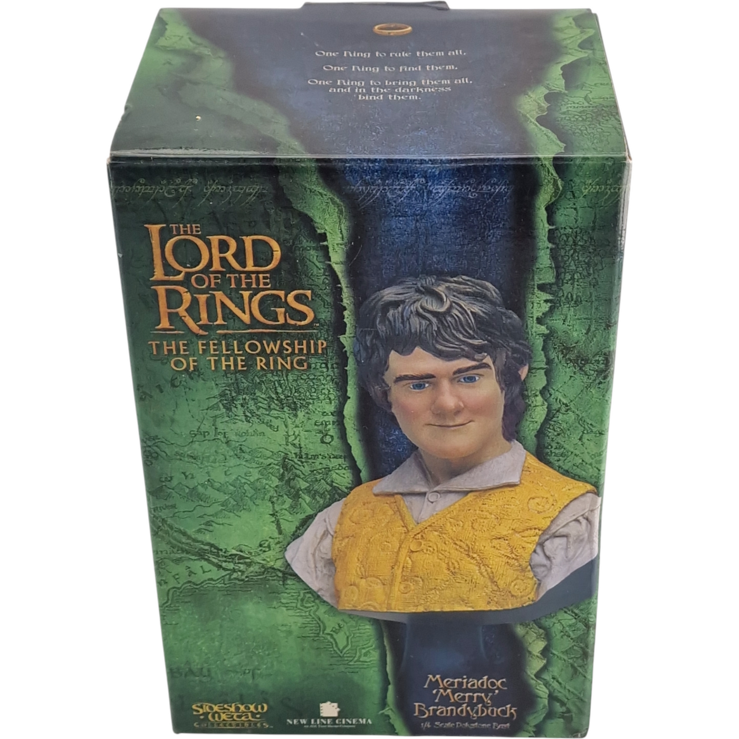 Seigneur des Anneaux Buste Resine Mriadoc Merry Brandybuck Sideshow Weta  Polystone