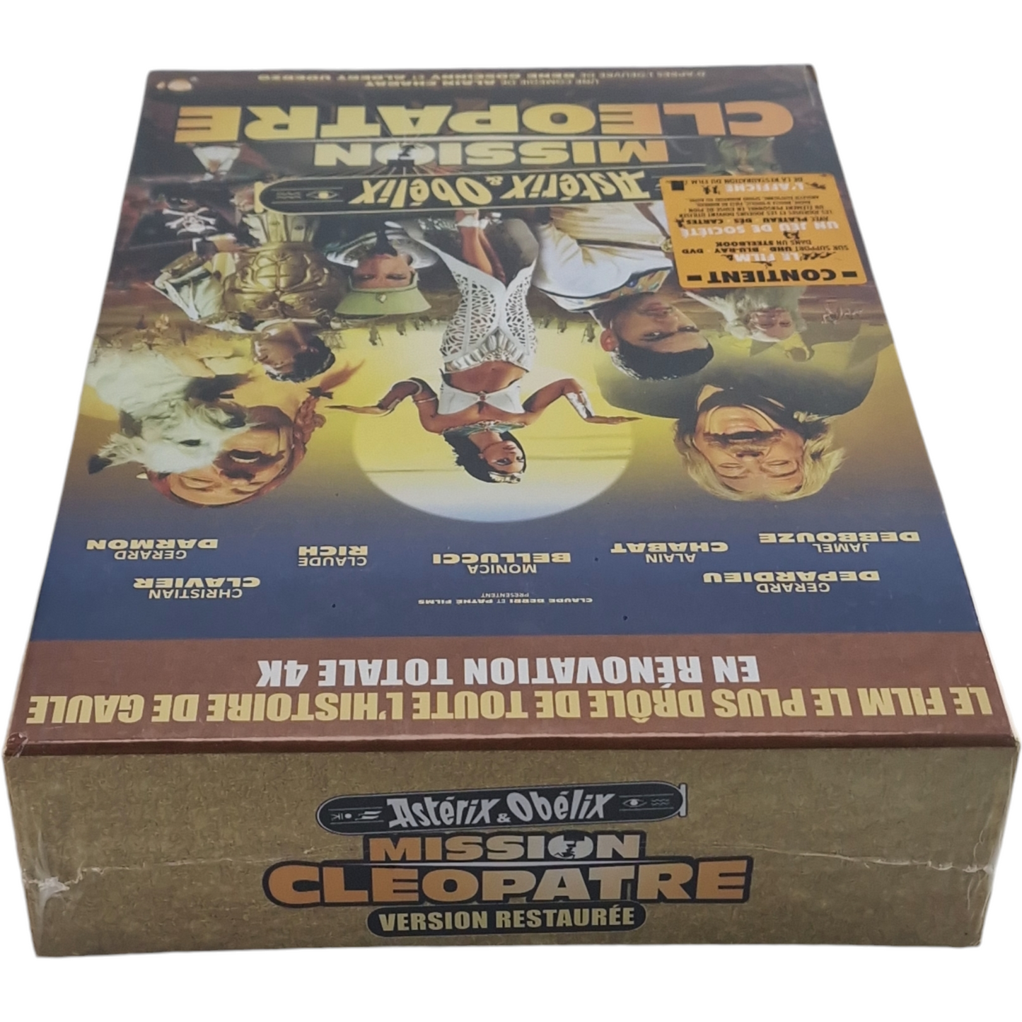 Astérix & Obélix: Mission Cléopâtre 4K Ultra HD +Blu-ray+DVD SteelBook Collector Coffret Libre