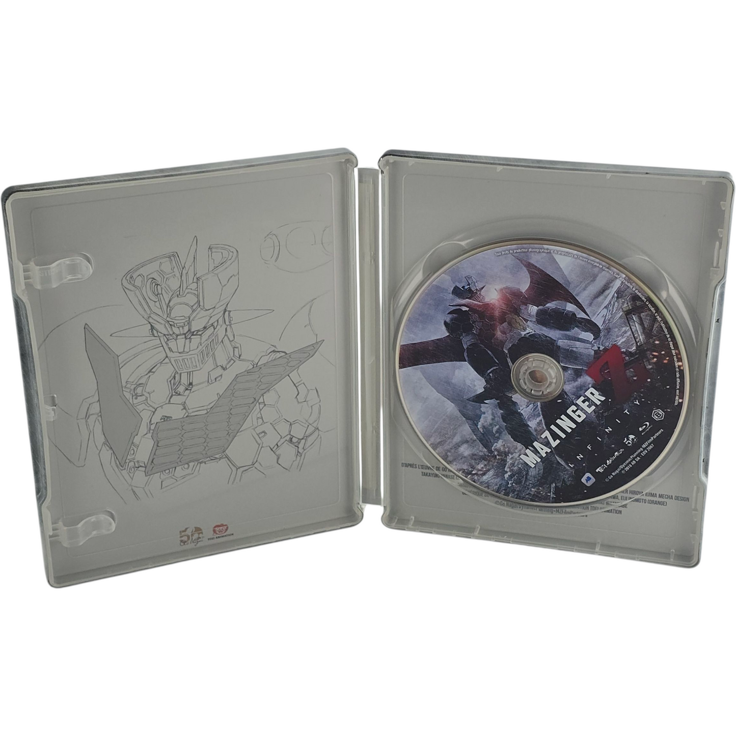 Mazinger Z: Infinity Blu-ray Steelbook Junji Shimizu 2118  Zone B