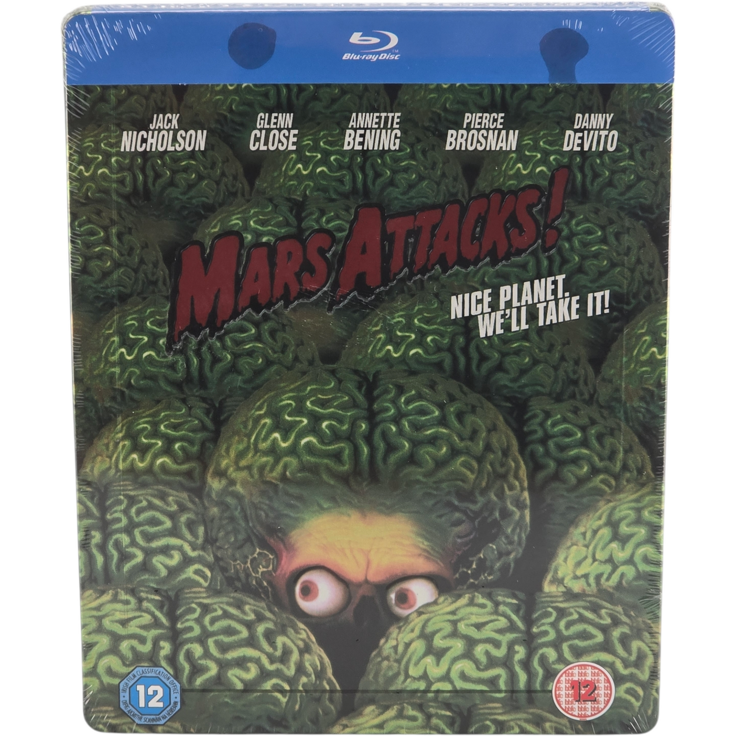 Mars Attacks! SteelBook Débossé Zavvi Ltd 2500 Ex Tim Burton  Jack Nicholson B