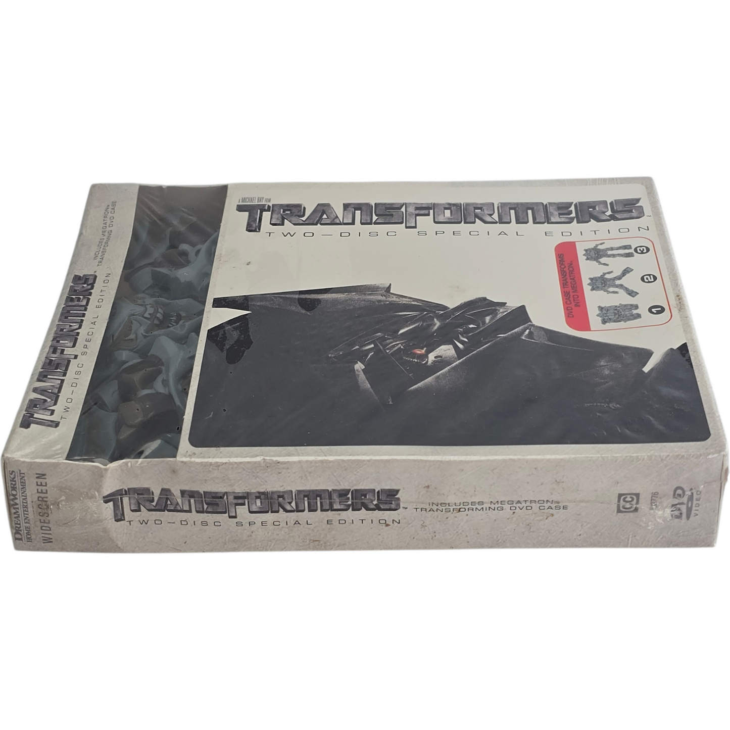 Transformers DVD Limited Edition Transforming Megatron Packaging Zone 1