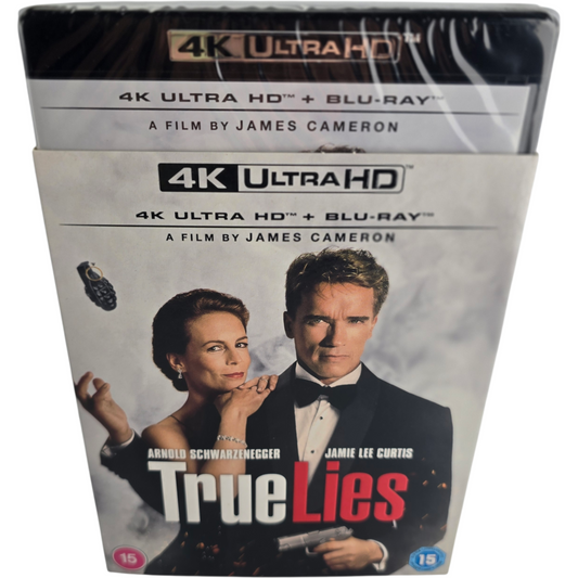 True Lies 4K Ultra HD + Blu-ray + [étuit] James Cameron ,Zone Libre