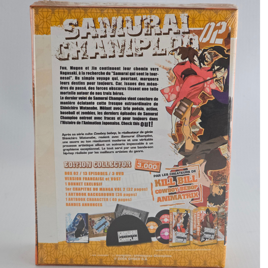 Samurai champloo coffret 2 - Coffret Collector 3 DVD 13 Épisodes Zone 2