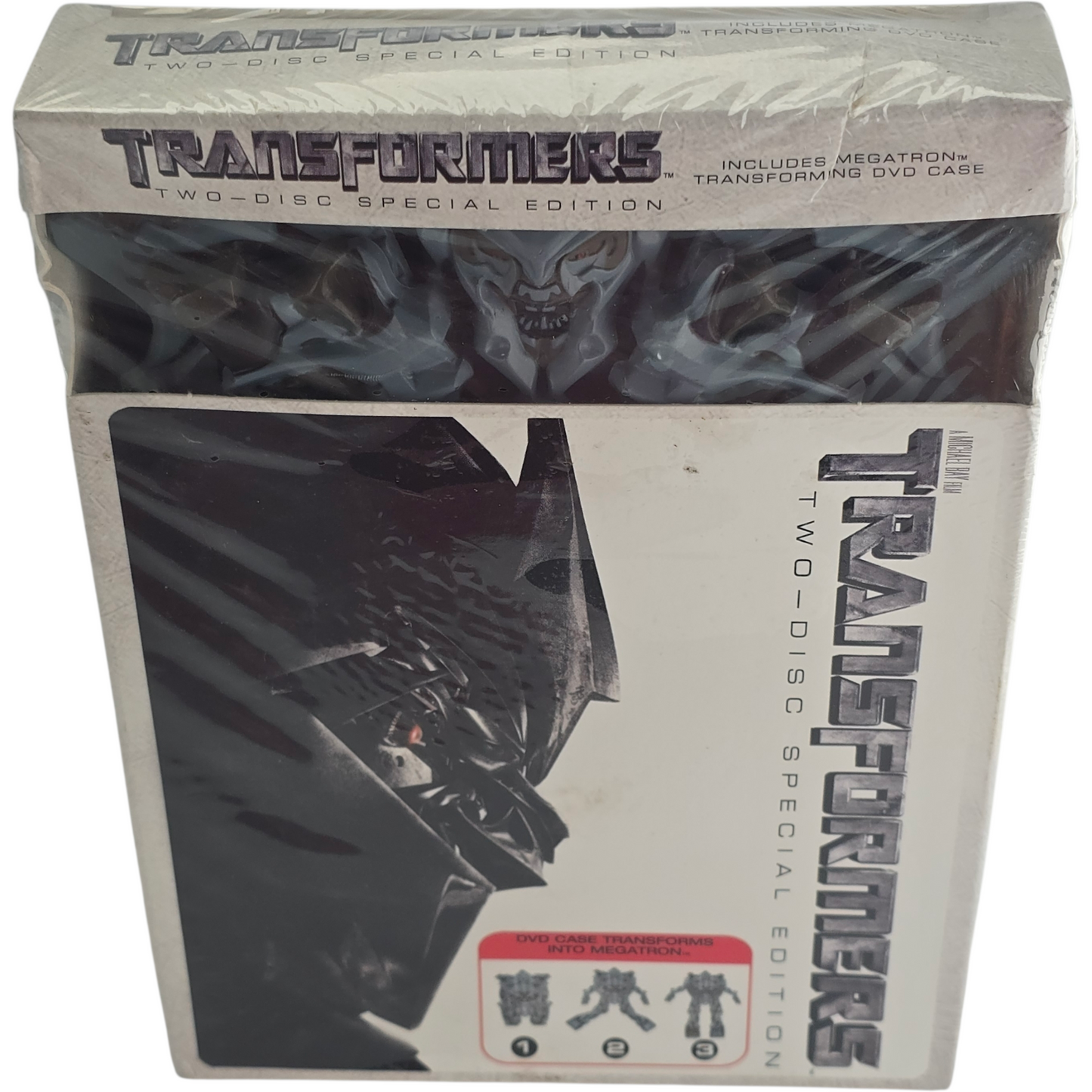 Transformers DVD Limited Edition Transforming Megatron Packaging Zone 1