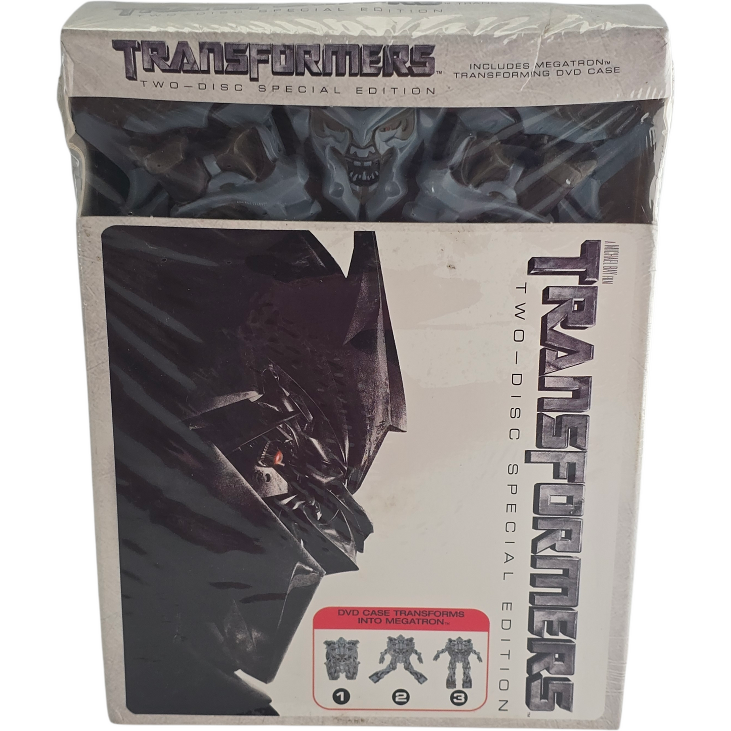 Transformers DVD Limited Edition Transforming Megatron Packaging Zone 1