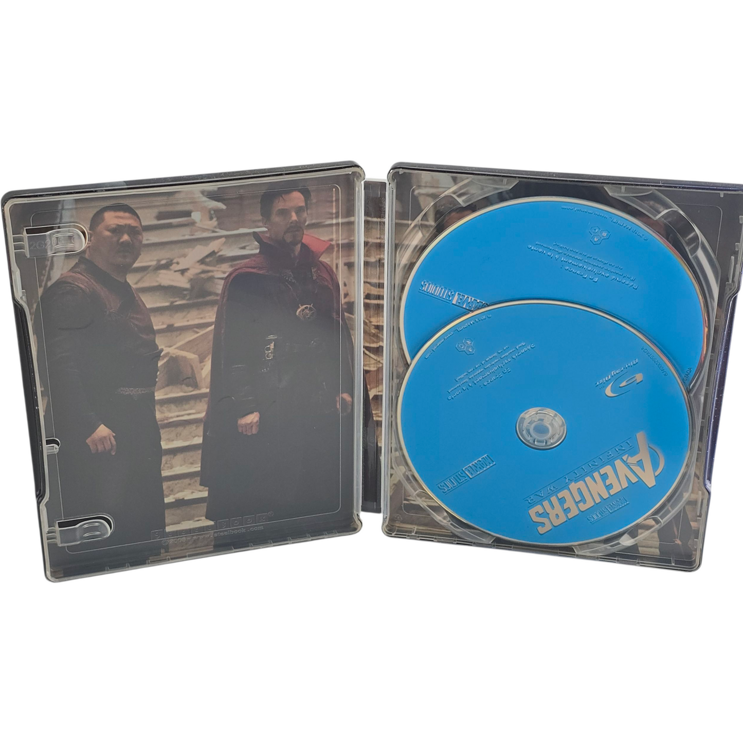 Avengers Infinity War Blu-ray 3D + 2D  Steelbook : Robert Downey Jr  Zone B