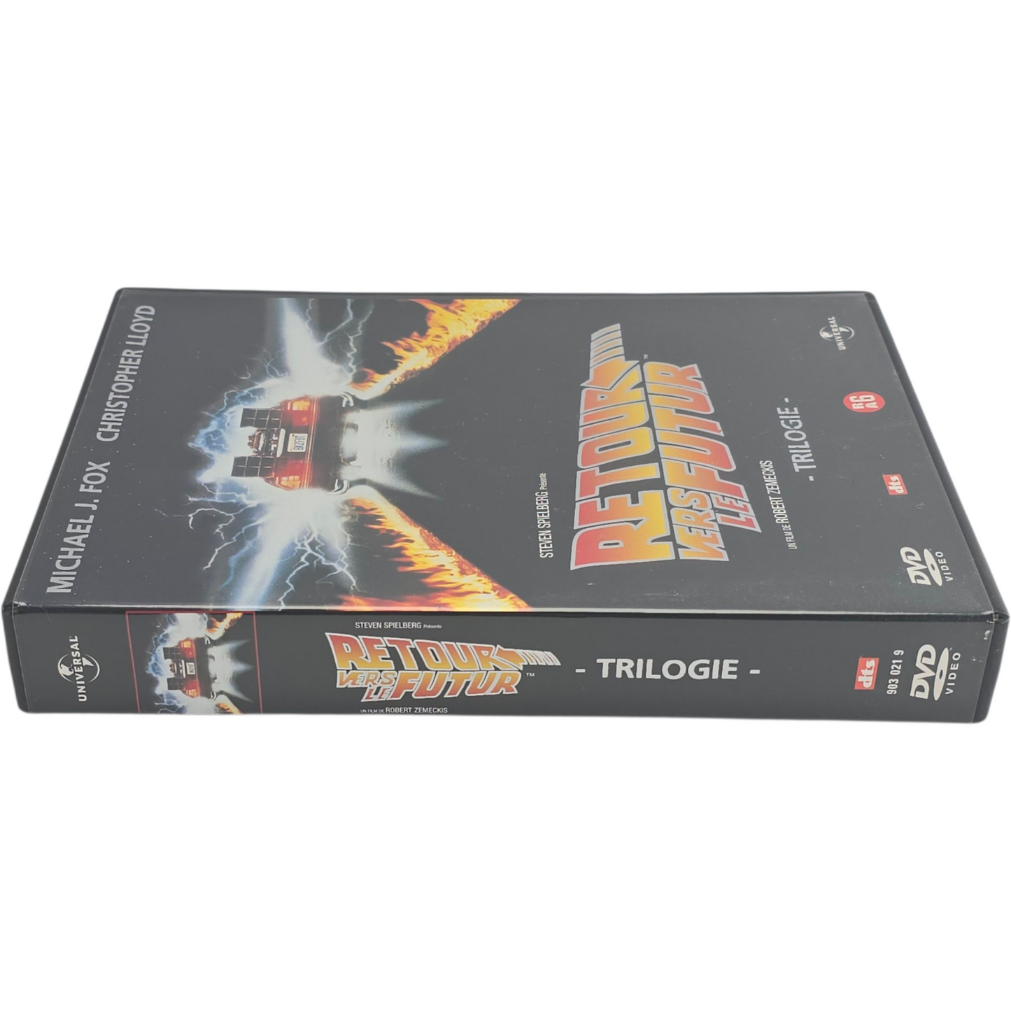 Retour vers le futur DVD Trilogie - Robert Zemeckis L'Intégrale 3 Films Zone B