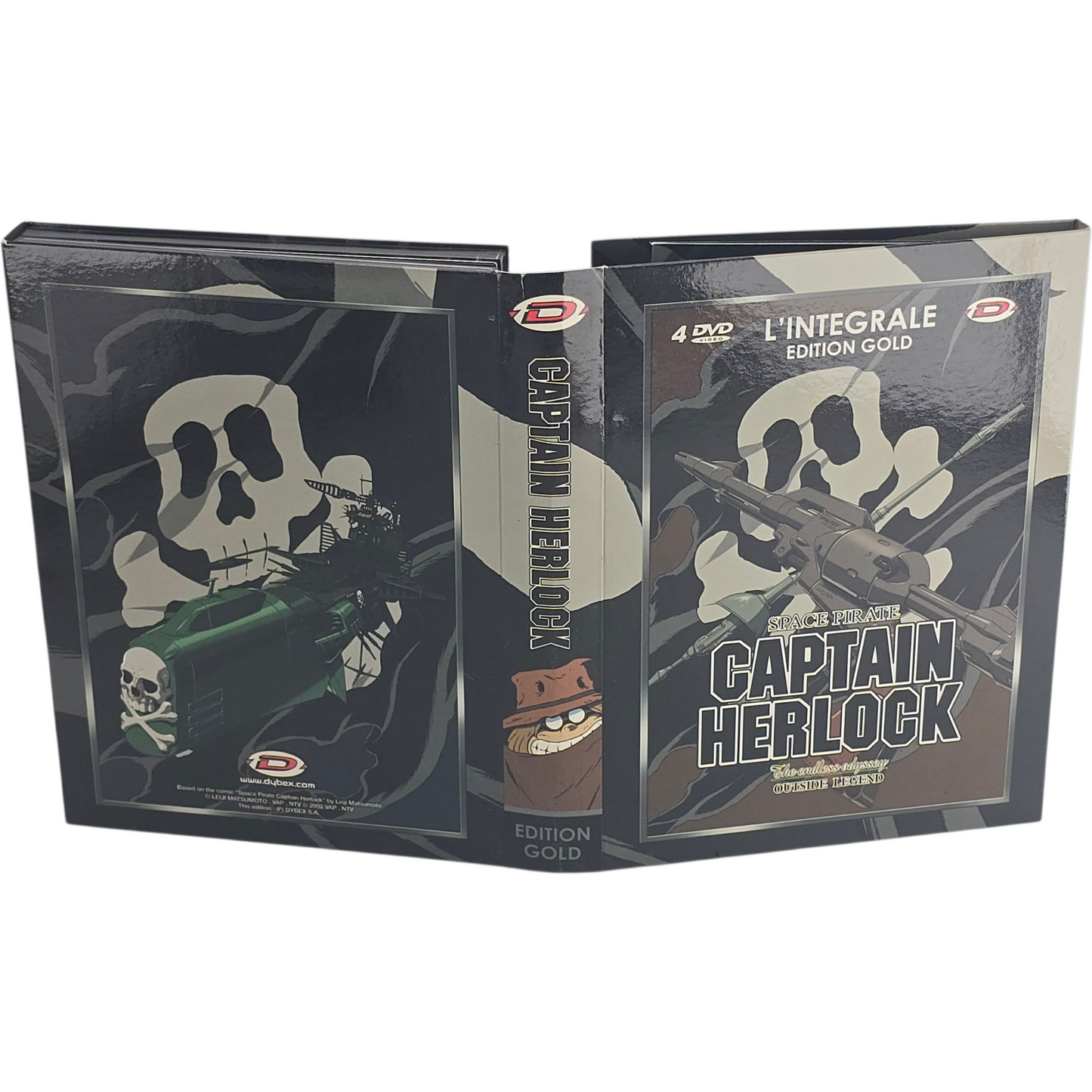 Space Pirate Captain Herlock DVD L'Integrale Edt Gold Episodes 1-13  Zone 2