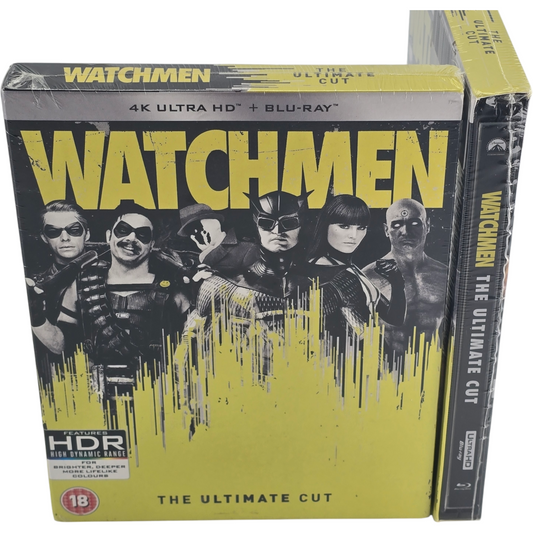 Watchmen SteelBook 4K Ultra HD + Blu-ray The Ultimate Cut Zavvi Ltd [-18] Libre
